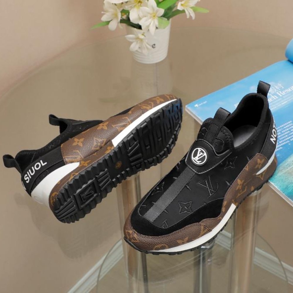 Louis Vuitton Run Away Sneaker Monogram Black