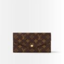 Louis Vuitton Sarah Wallet Monogram Canvas Coquelicot Red 19Cm M62236