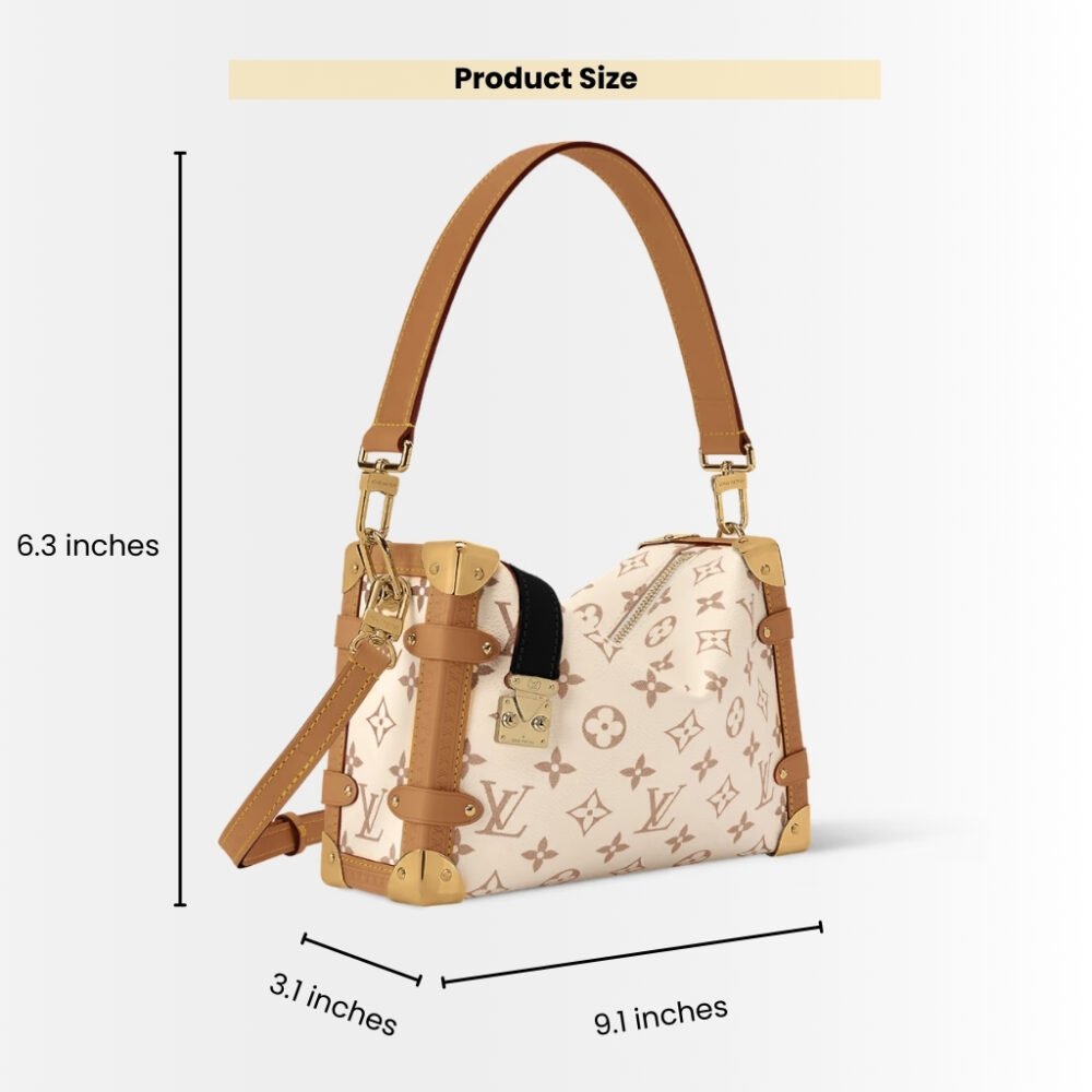 Louis Vuitton Side Trunk MM Monogram Dune 23cm M46907
