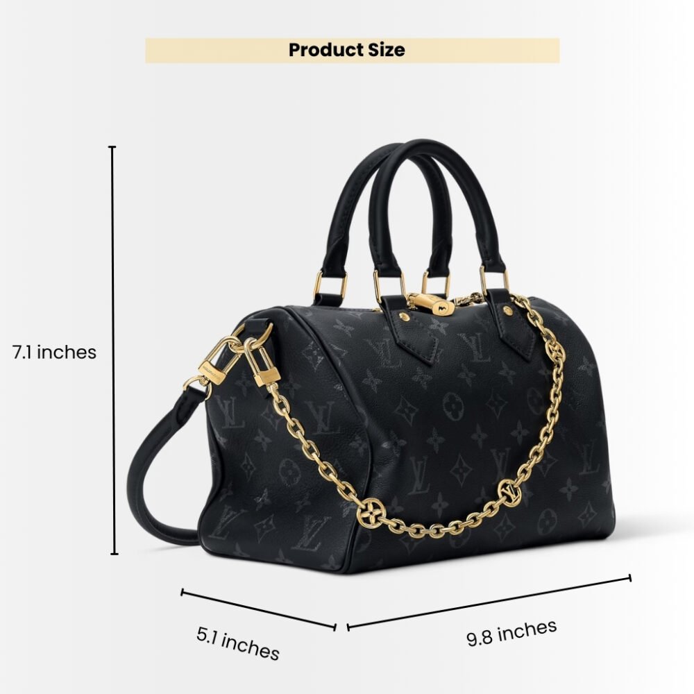 Louis Vuitton Speedy Bandoulière 25 Black 25Cm M26486