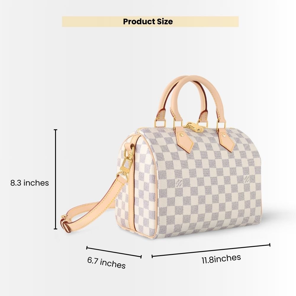 Louis Vuitton Speedy Bandoulière 30 Damier Azur 30Cm N41373
