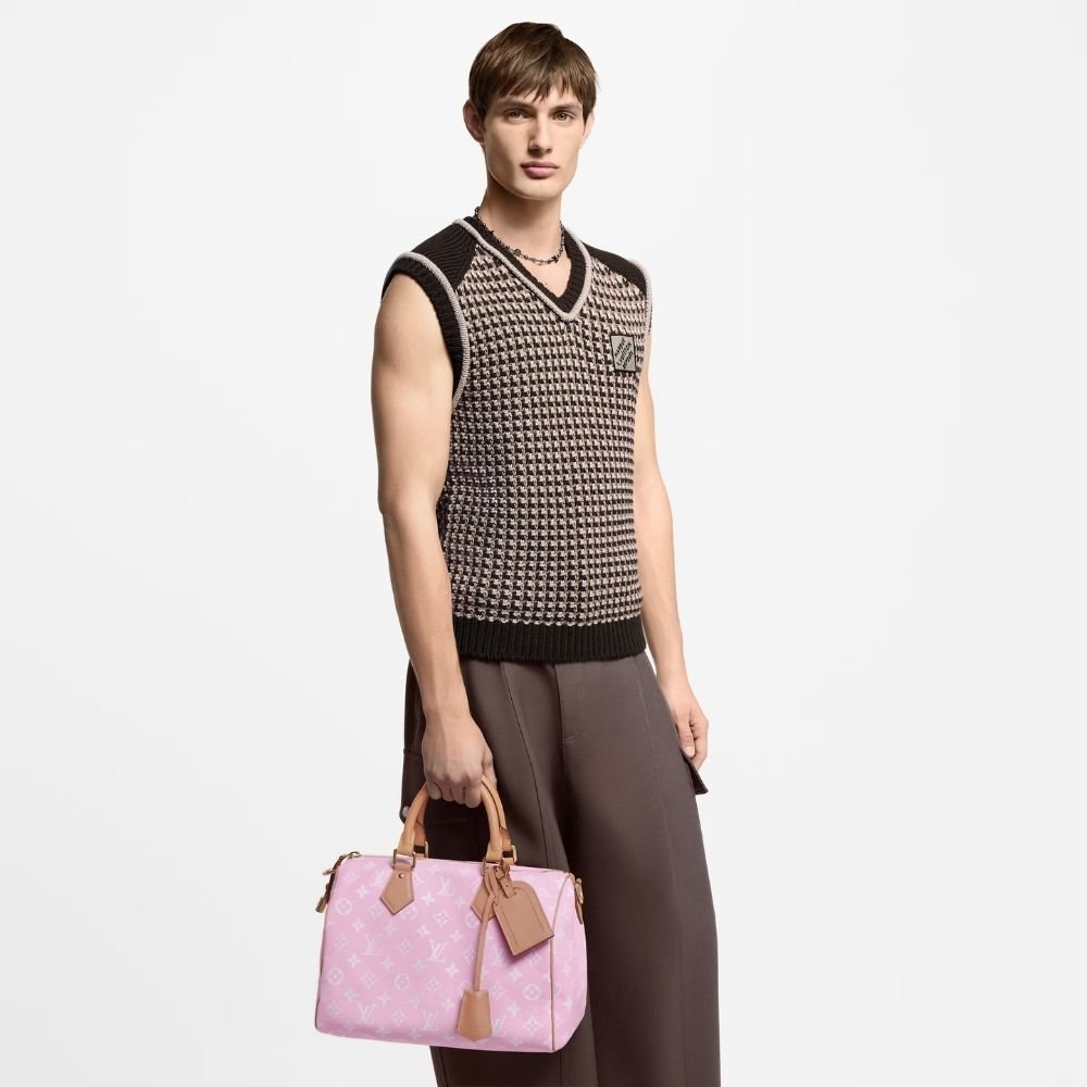 Louis Vuitton Speedy P9 Bandoulière 25 Pink 25Cm M13914