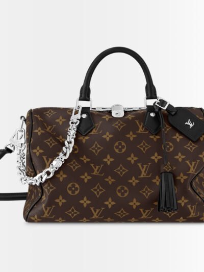 Louis Vuitton Speedy Soft 30 Dark In Monogram Black 30cm M12243
