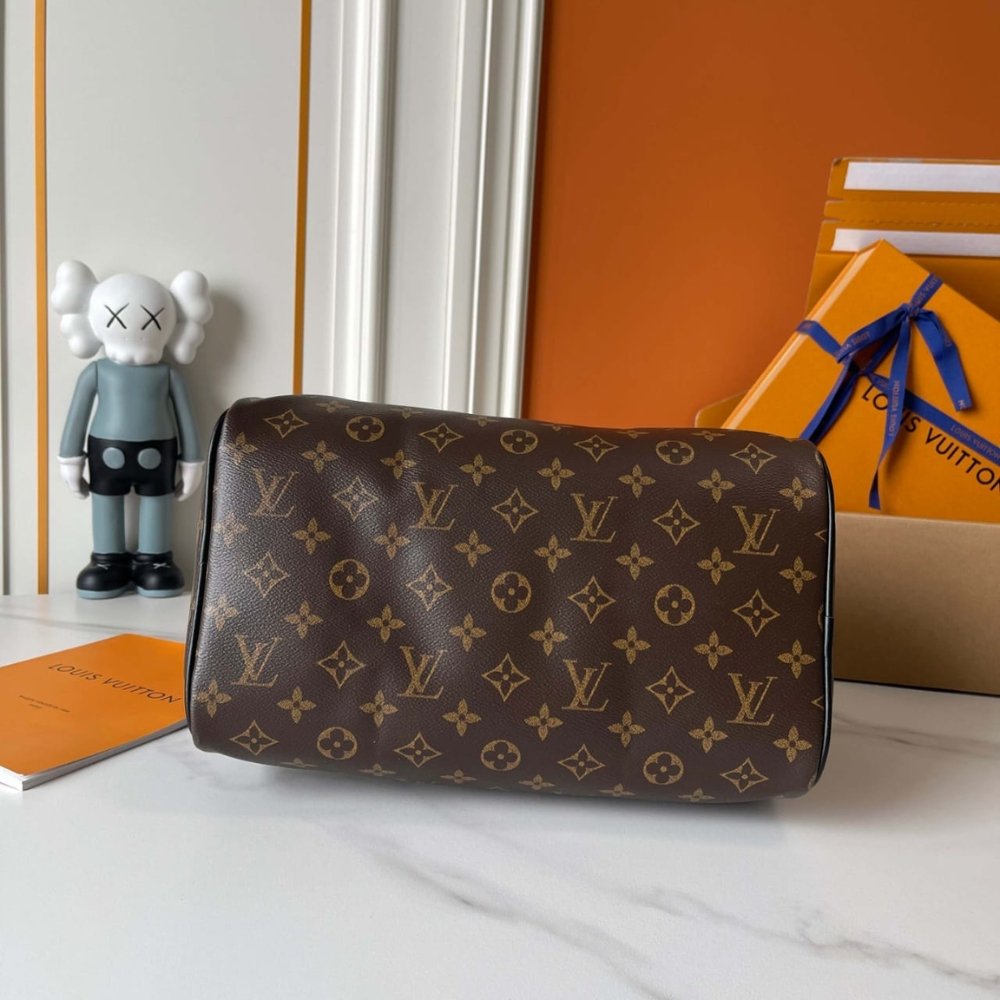 Louis Vuitton Speedy Soft 30 Dark In Monogram Black 30cm M12243