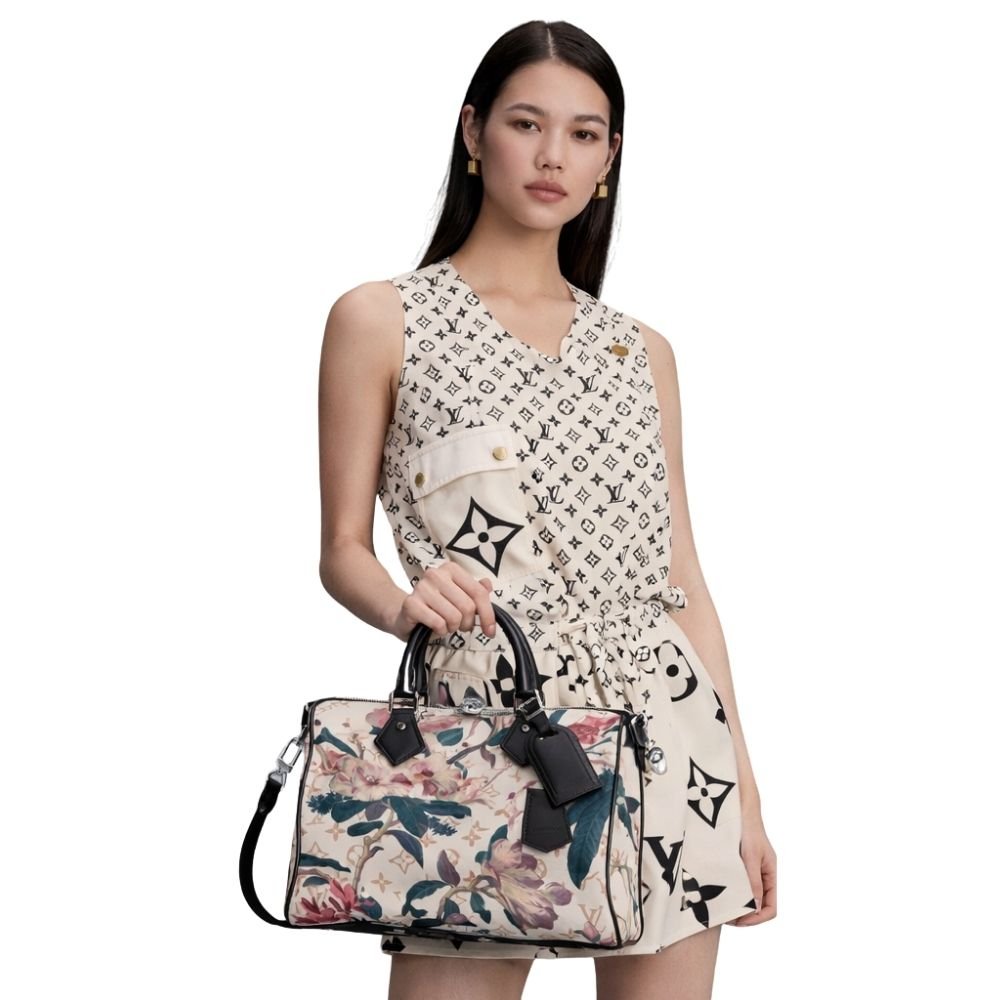 Louis Vuitton Speedy Soft 30 Monogram Canvas Dune 30cm M29066