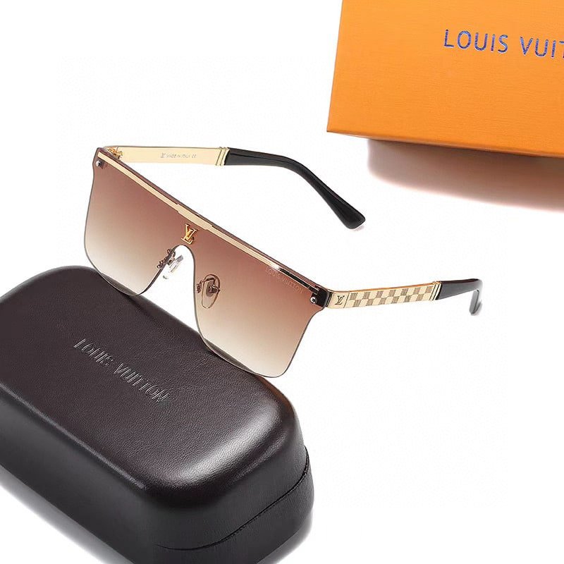 Louis Vuitton Sports Windproof Sunglasses Metal And Acetate Black