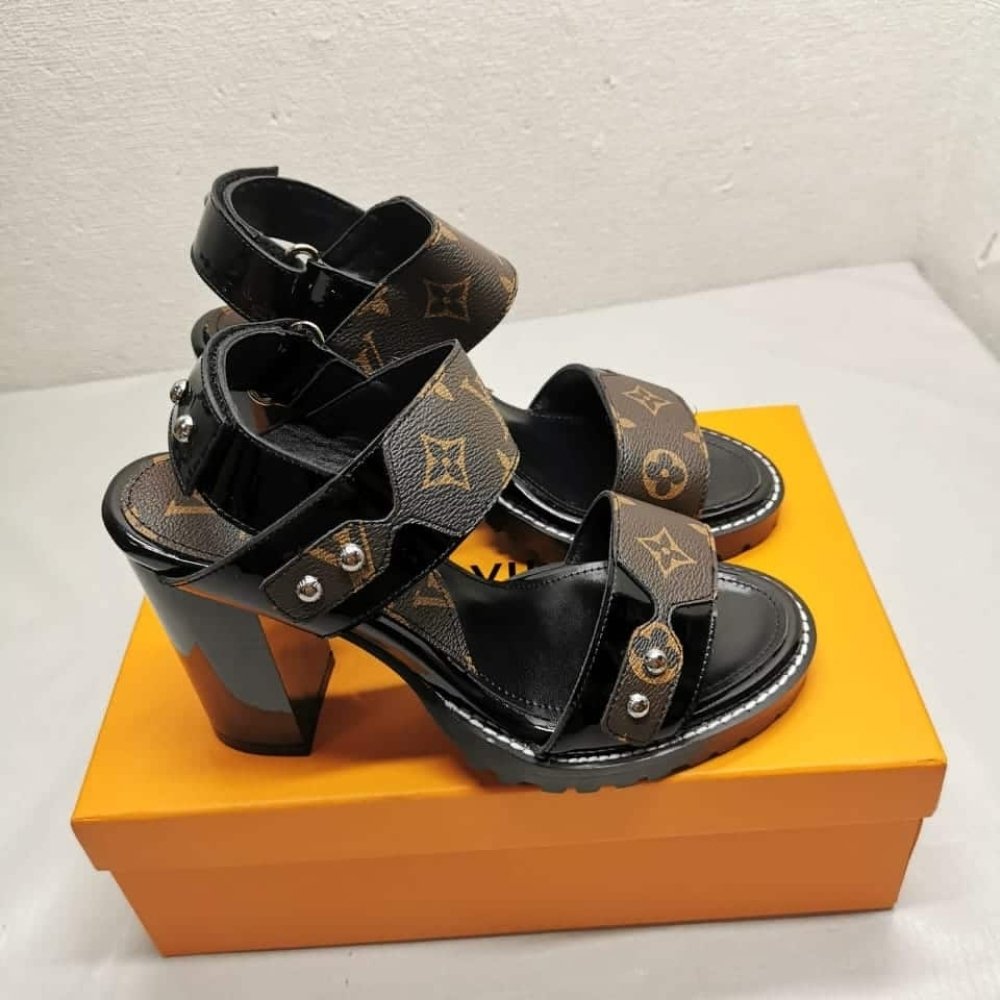 Louis Vuitton Star Trail Sandals Monogram Brown 1A9Q2W