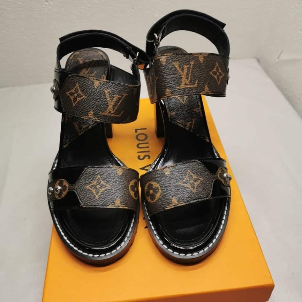 Louis Vuitton Star Trail Sandals Monogram Brown 1A9Q2W