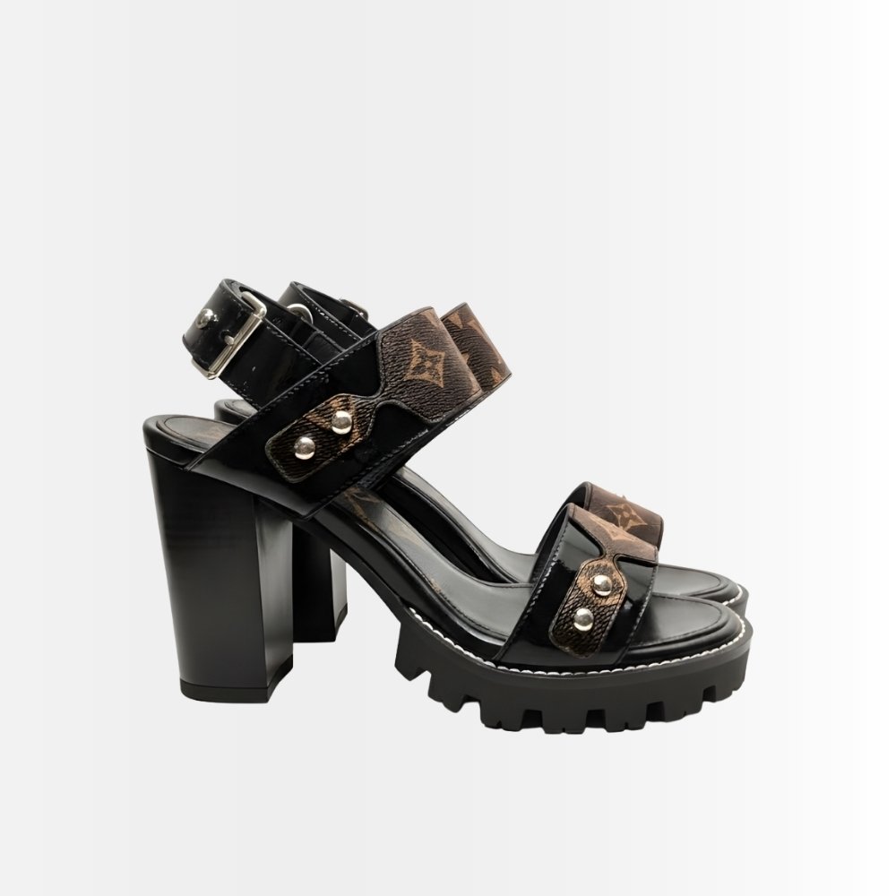 Louis Vuitton Star Trail Sandals Monogram Brown 1A9Q2W