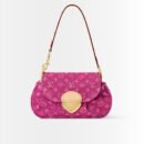 Louis Vuitton Sunset Monogram Denim Fushia 27Cm M28291