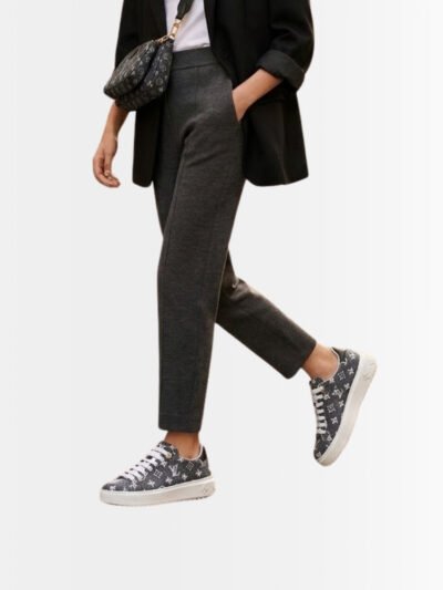 Louis Vuitton Time Out Sneaker Grey Denim 1AAW2S