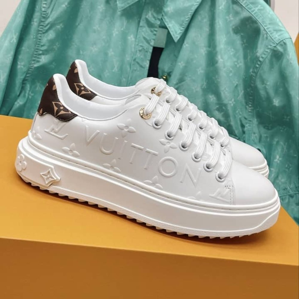 Louis Vuitton Time Out Sneaker Monogram White 1AAP6H