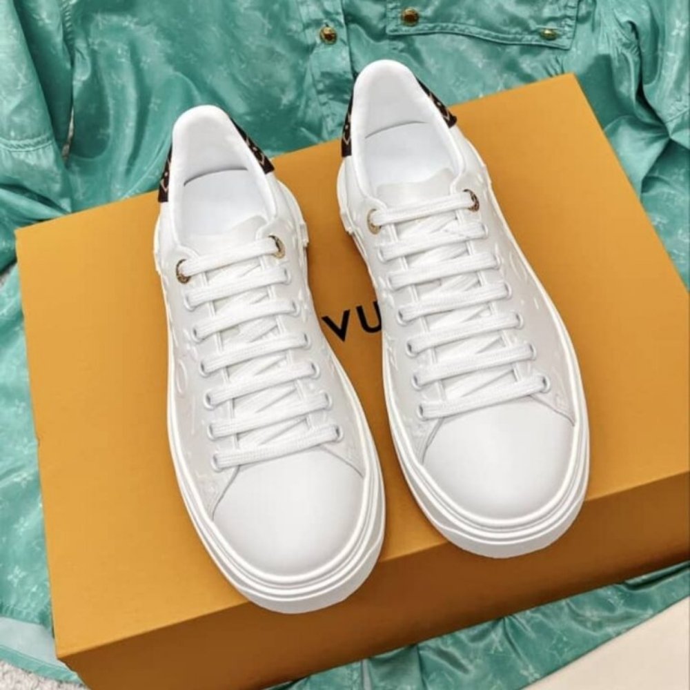 Louis Vuitton Time Out Sneaker Monogram White 1AAP6H
