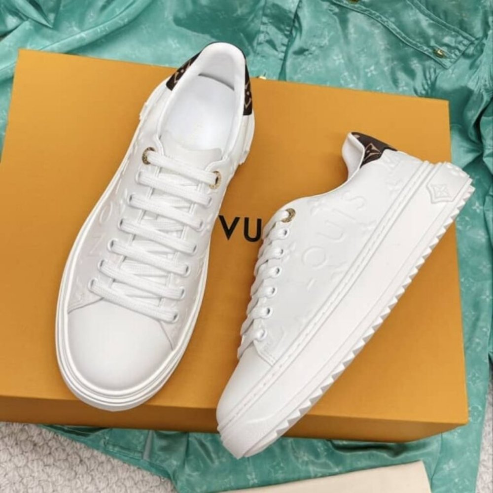 Louis Vuitton Time Out Sneaker Monogram White 1AAP6H