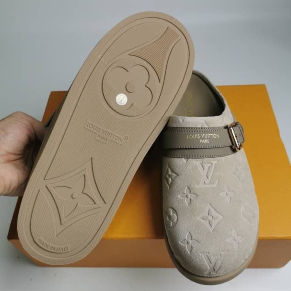 Louis Vuitton To Go Flat Comfort Clog Hazelnut Brown 1AHLVS