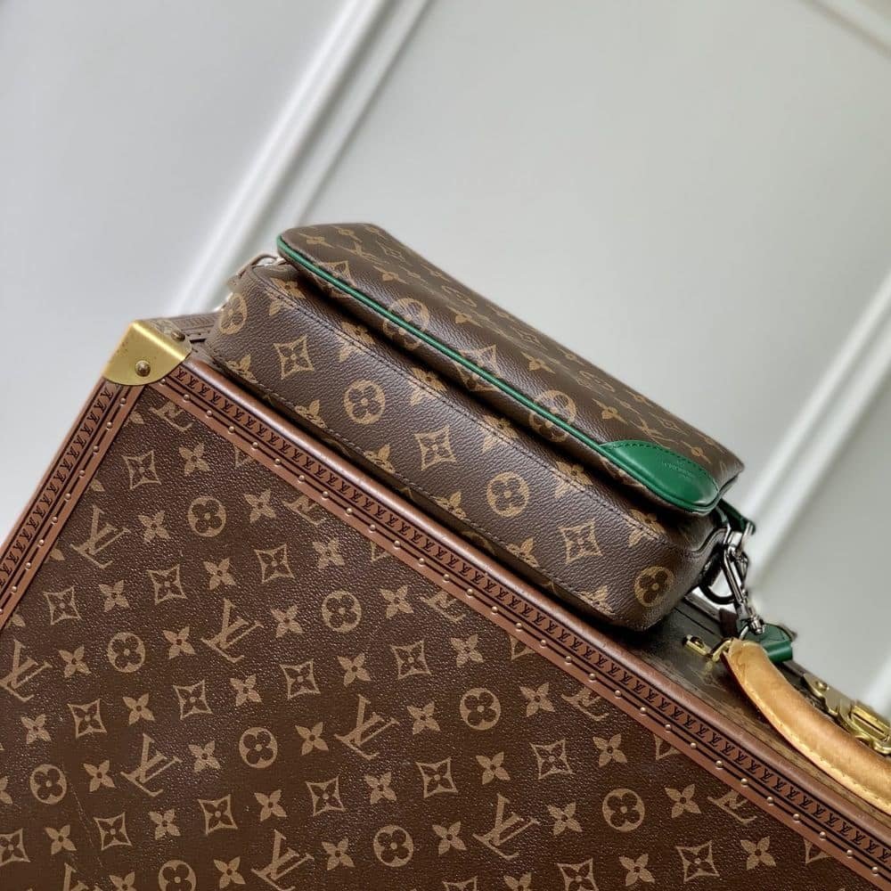 Louis Vuitton Trio Messenger Green 25cm M12766