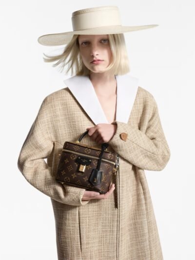 Louis Vuitton Vanity PM Monogram Brown 19Cm M47128