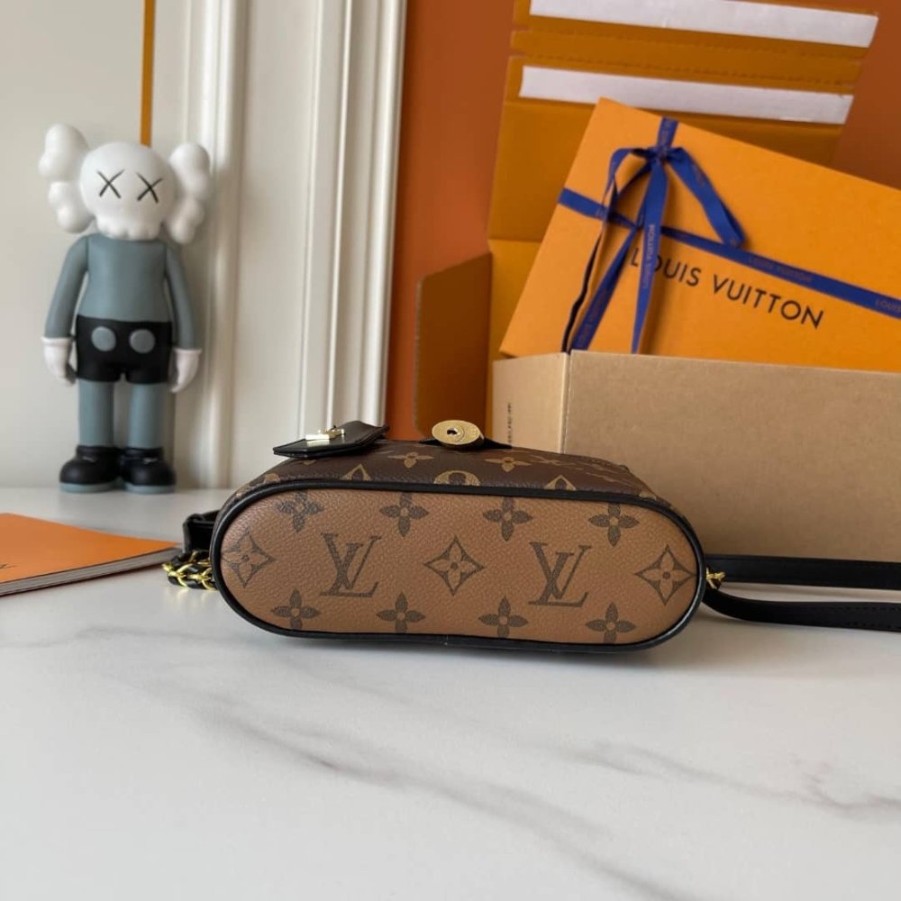 Louis Vuitton Vanity PM Monogram Brown 19Cm M47128
