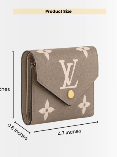 Louis Vuitton Victorine Wallet Beige 12Cm M81861