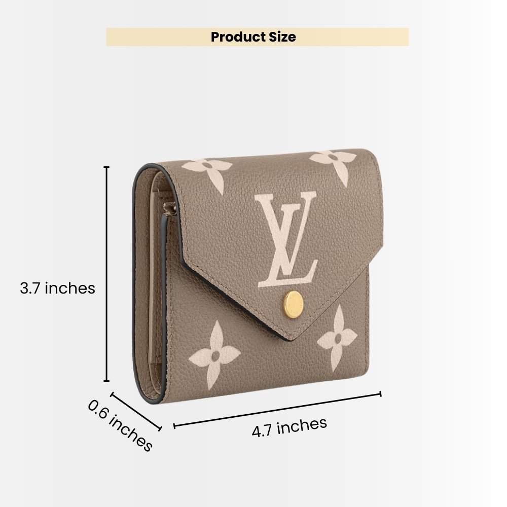 Louis Vuitton Victorine Wallet Beige 12Cm M81861