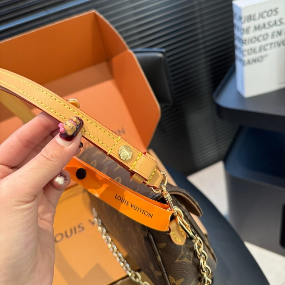Louis Vuitton Wallet On Chain Ivy Bag Monogram Brown 22cm M81911