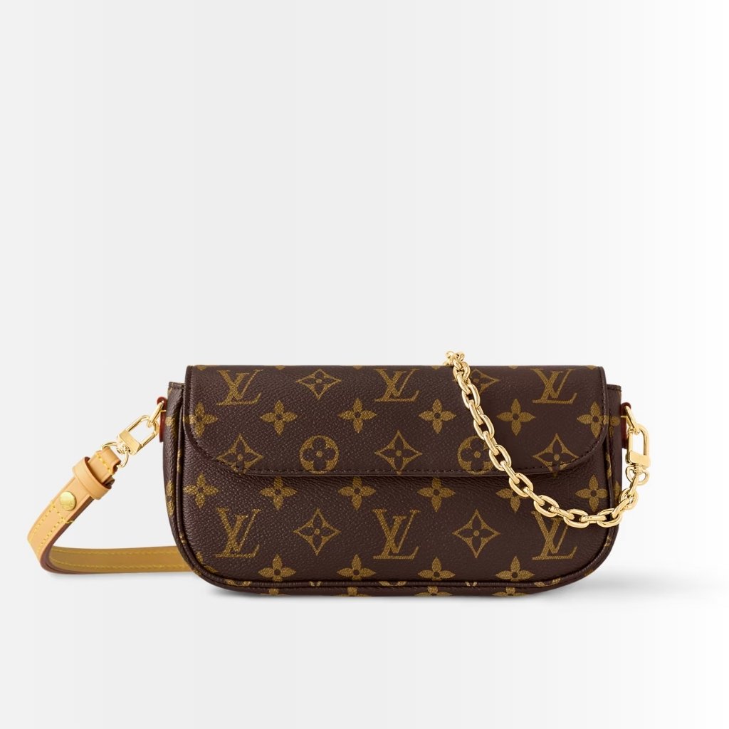 Louis Vuitton Wallet On Chain Ivy Bag Monogram Brown 22cm M81911
