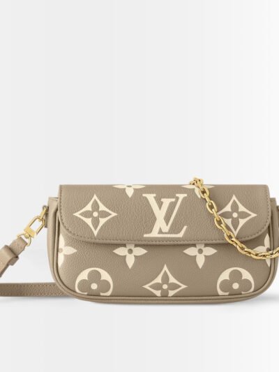 Louis Vuitton Wallet On Chain Ivy Bag Tourterelle Beige 22cm M82211