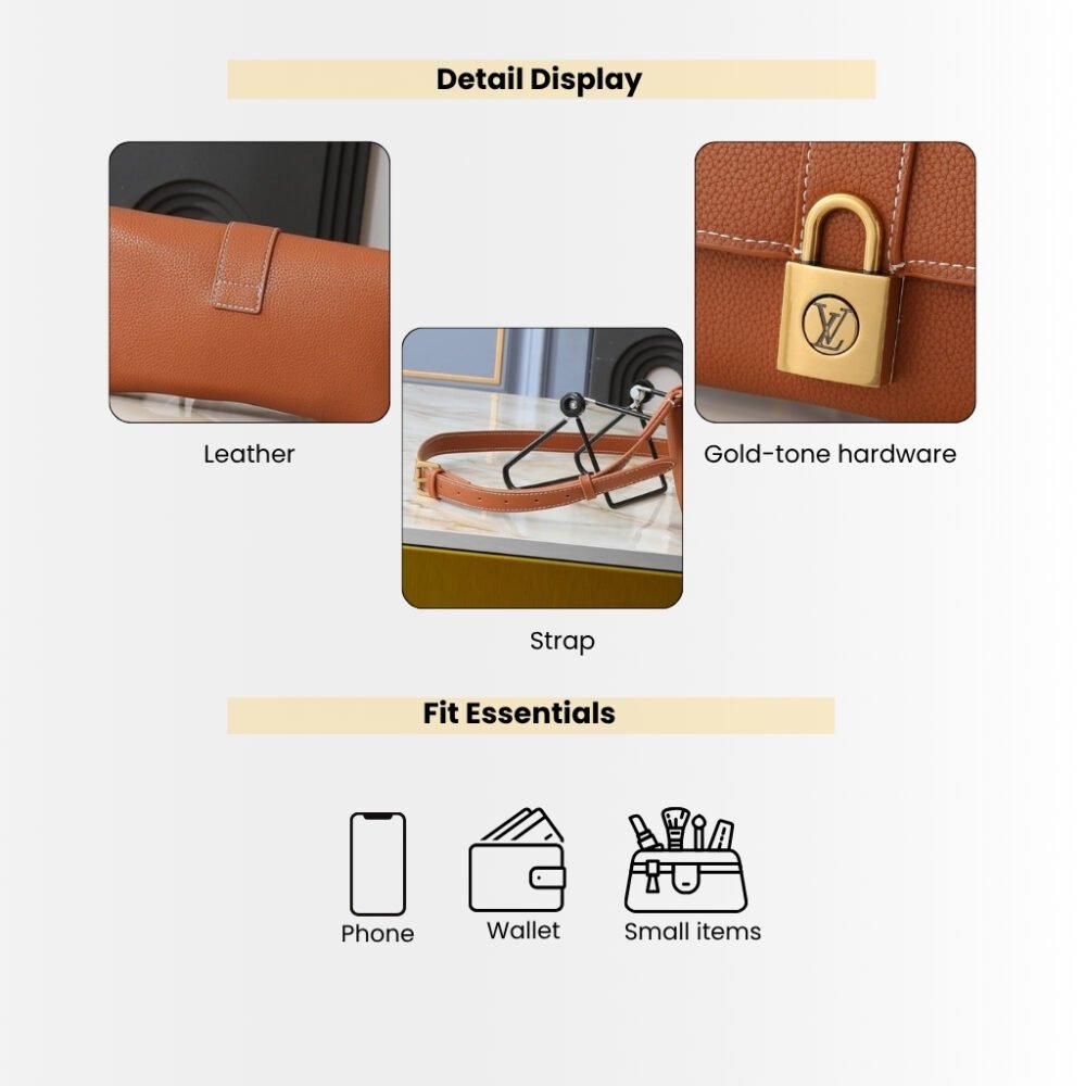 Louis Vuitton Wallet On Chain Low Key Cognac 22Cm M12147