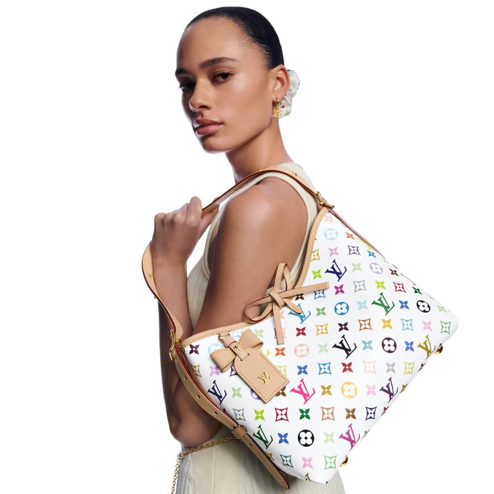 Louis Vuitton X Murakami CarryAll PM Multicolored 29Cm M13661