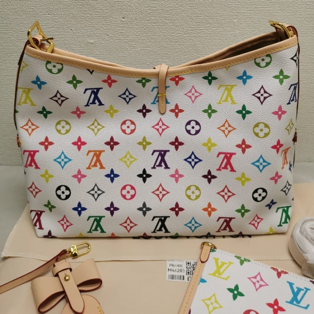 Louis Vuitton X Murakami CarryAll PM Multicolored 29Cm M13661