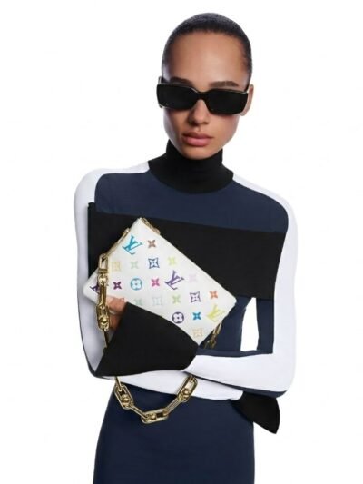 Louis Vuitton X Murakami Coussin BB Multicolored White 21Cm M13232