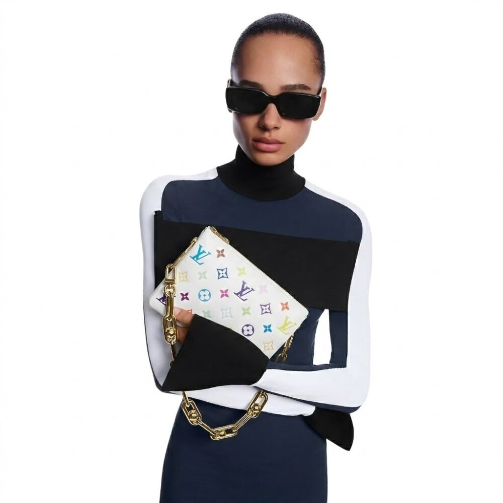 Louis Vuitton X Murakami Coussin BB Multicolored White 21Cm M13232