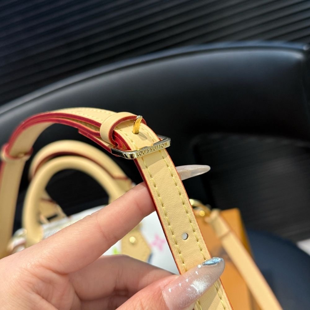 Louis Vuitton X Murakami Nano Speedy Multicolored White 16Cm M13391