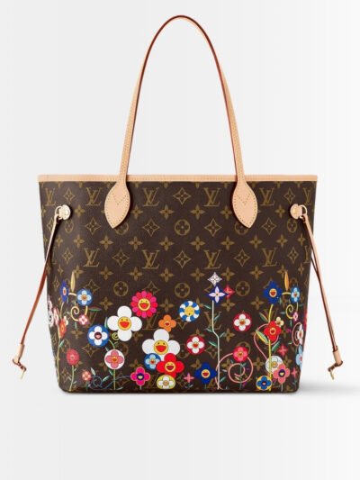 Louis Vuitton X Murakami Neverfull MM Superflat Brown 32Cm M13271