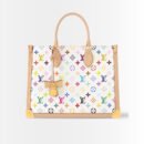 Louis Vuitton x Murakami Onthego MM Multicolored White 35cm M13079