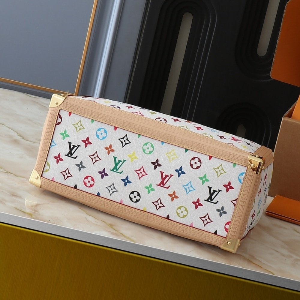 Louis Vuitton x Murakami Onthego MM Multicolored White 35cm M13079