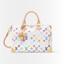 Louis Vuitton X Murakami Speedy Soft 30 Multicolor White 30Cm M27789