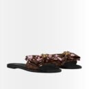 Louis Vuitton X Takashi Murakami Lily Flat Mule Sakura Brown 1AGVYB