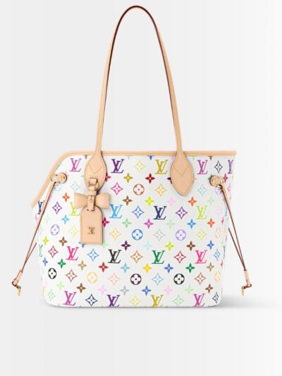 Louis Vuitton X Takashi Murakami Neverwoof Multicolor White 31Cm M27839