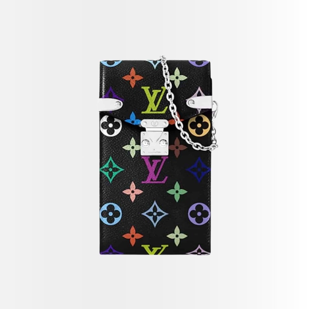 Louis Vuitton X Takashi Murakami Phone Pouch Métis Multicolored 17Cm M14098