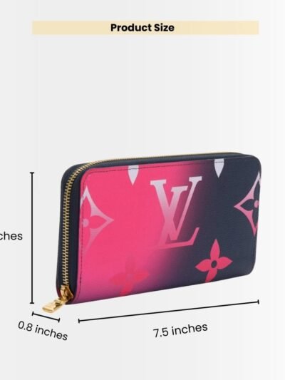 Louis Vuitton Zippy Wallet Midnight Fuchsia 19Cm M81349