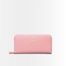 Prada Large Saffiano Leather Wallet Alabaster Pink 19Cm 1Ml506 QWA F0E18