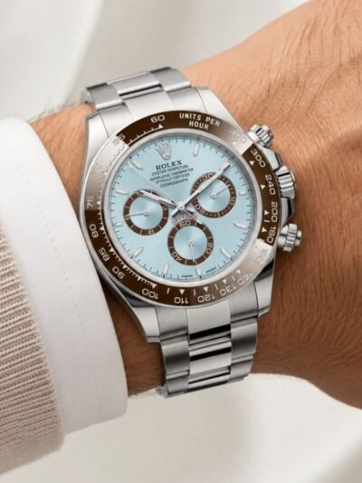 Rolex Cosmograph Daytona Oyster 40mm Blue Platinum 126506 0002