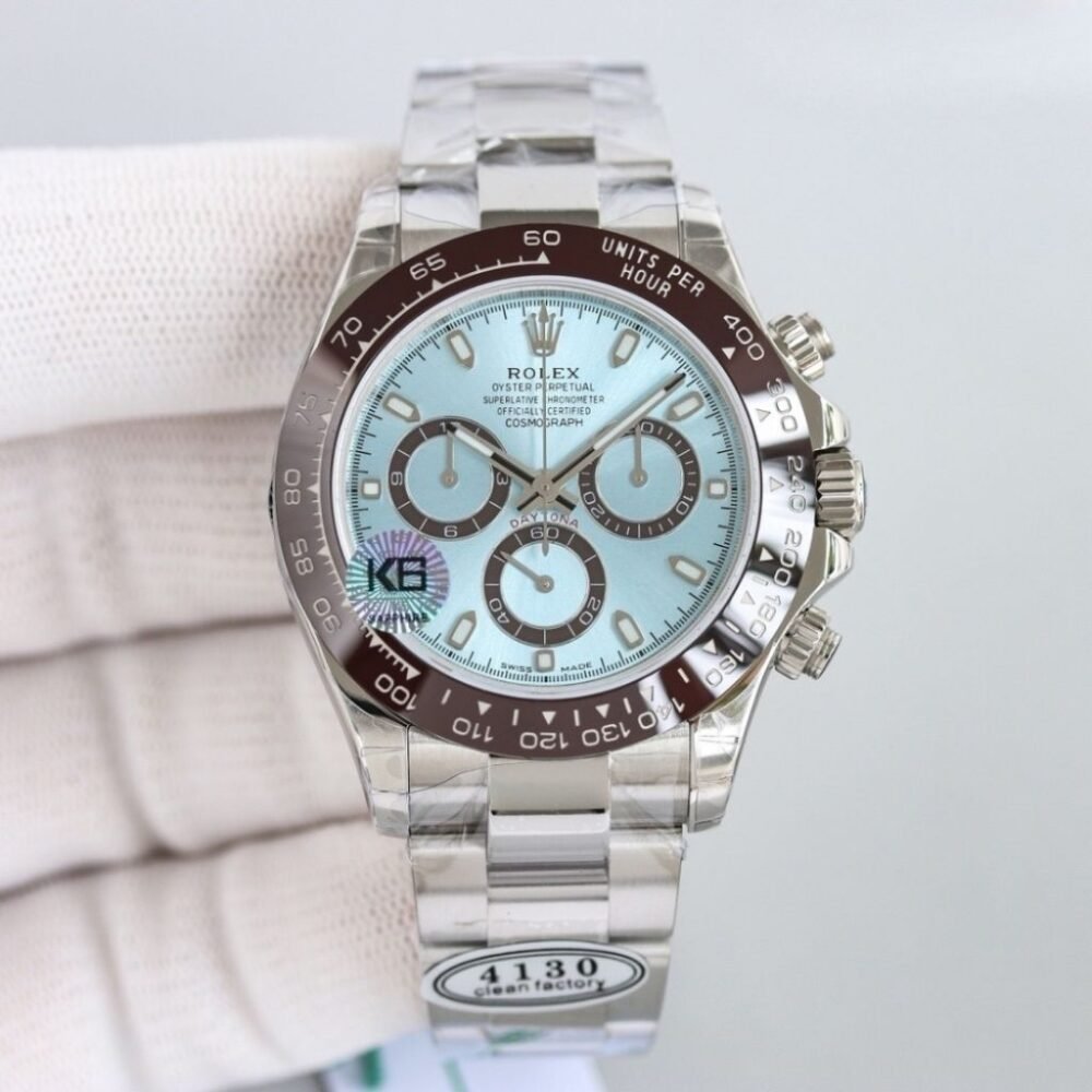 Rolex Cosmograph Daytona Oyster 40mm Blue Platinum 126506 0002