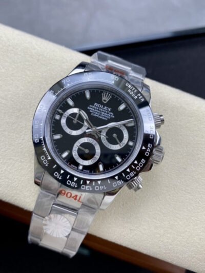 Rolex Cosmograph Daytona Oyster Silver Black Dial 40mm 116500LN 0002