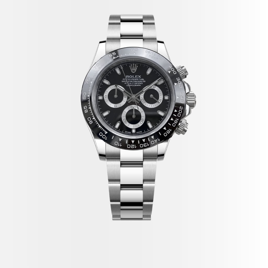 Rolex Cosmograph Daytona Oyster Silver Black Dial 40mm 116500LN 0002