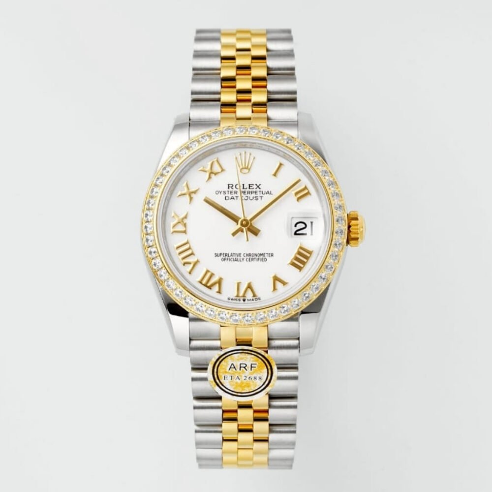 Rolex Datejust 31 Oyster Gold White Dial 31mm 278383RBR