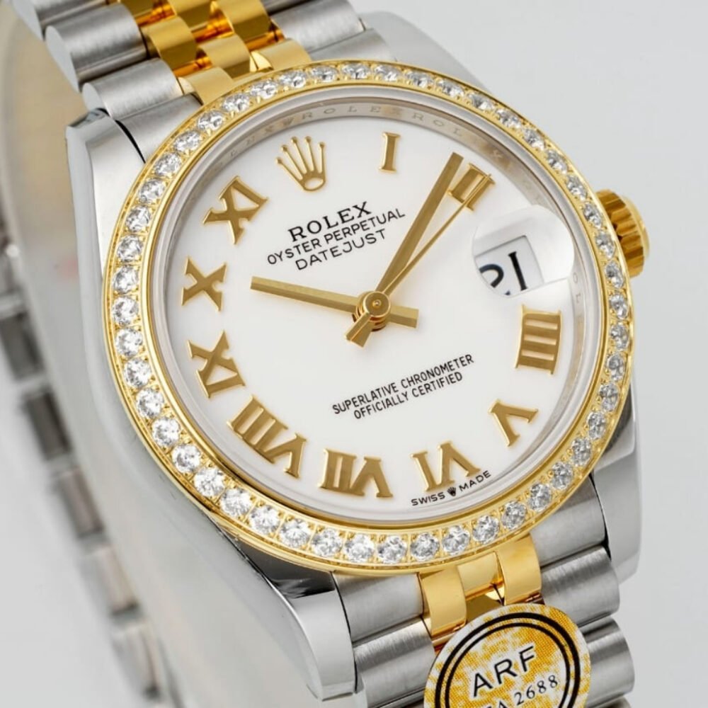 Rolex Datejust 31 Oyster Gold White Dial 31mm 278383RBR