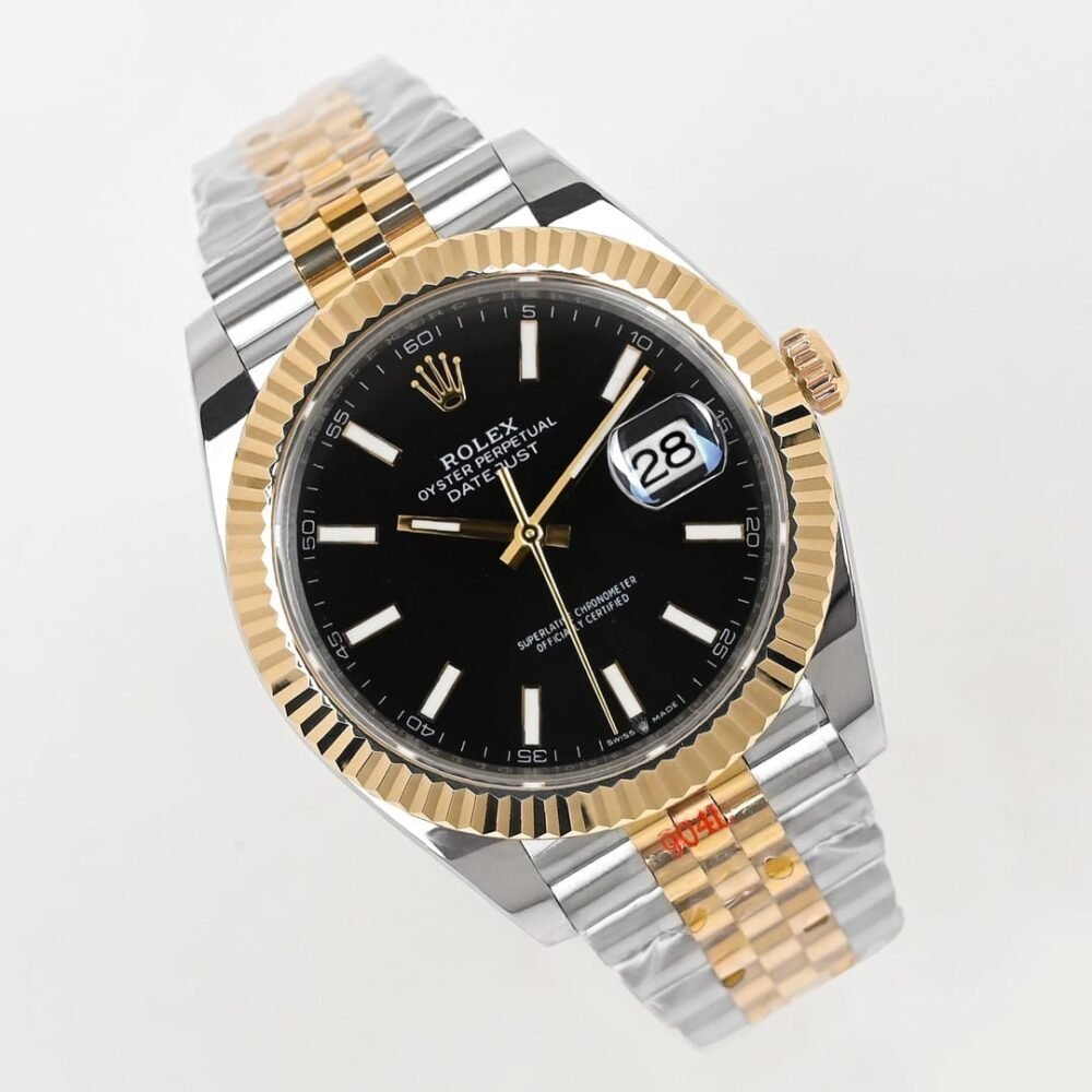Rolex Datejust 41 Oyster Gold Black Dial 41mm 126333 0014