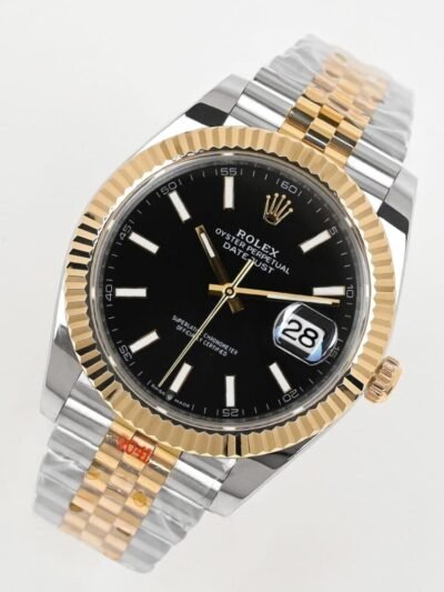 Rolex Datejust 41 Oyster Gold Black Dial 41mm 126333 0014